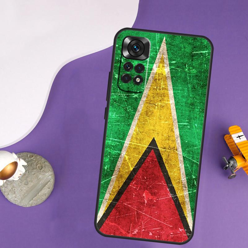 

Guyana Flag Case For Xiaomi Redmi Note 13 Pro 14 12 9 10 11 Pro 10S 11S 12S Redmi 14C 13C 10C 12C Cover Redmi Note 11