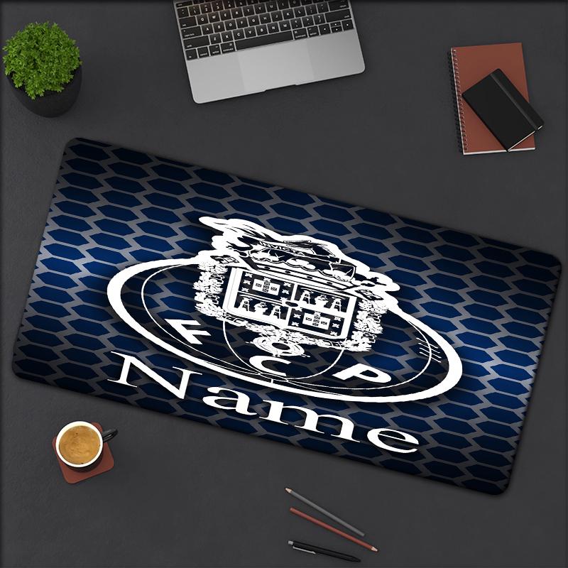 Custom Name Fc Porto Theme Mouse Pad Non Slip Rubber Base Multifunctional Office Home Decor Perfect For Workspace Personalization