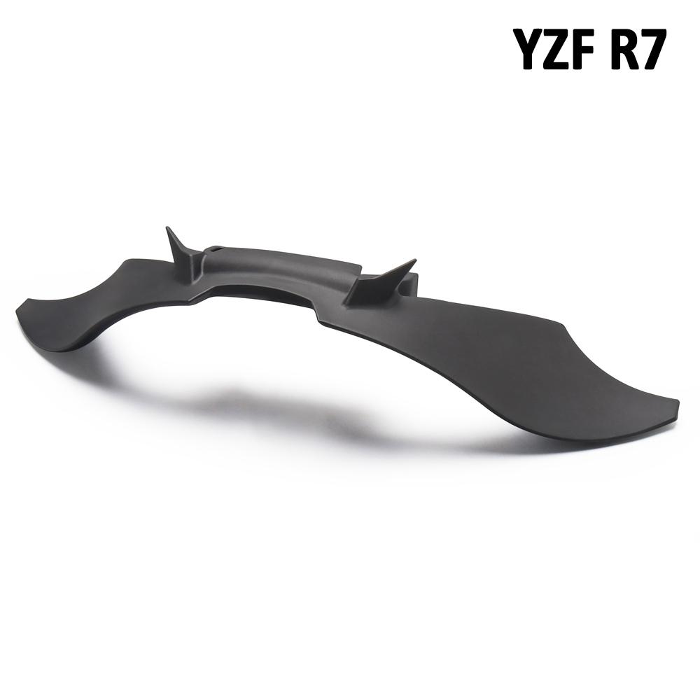 

For Yamaha YZF R7 YZF-R7 YZFR7 Motorcycle Black Downforce Naked Frontal Spoilers Winglet Aerodynamic Wing Front Spoiler Kit