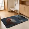 Myth T-Twilight of the Gods Floor Mat Absorbent Floor Mat Non-Slip Entrance Rug for Bathrooms Restrooms and Toilets