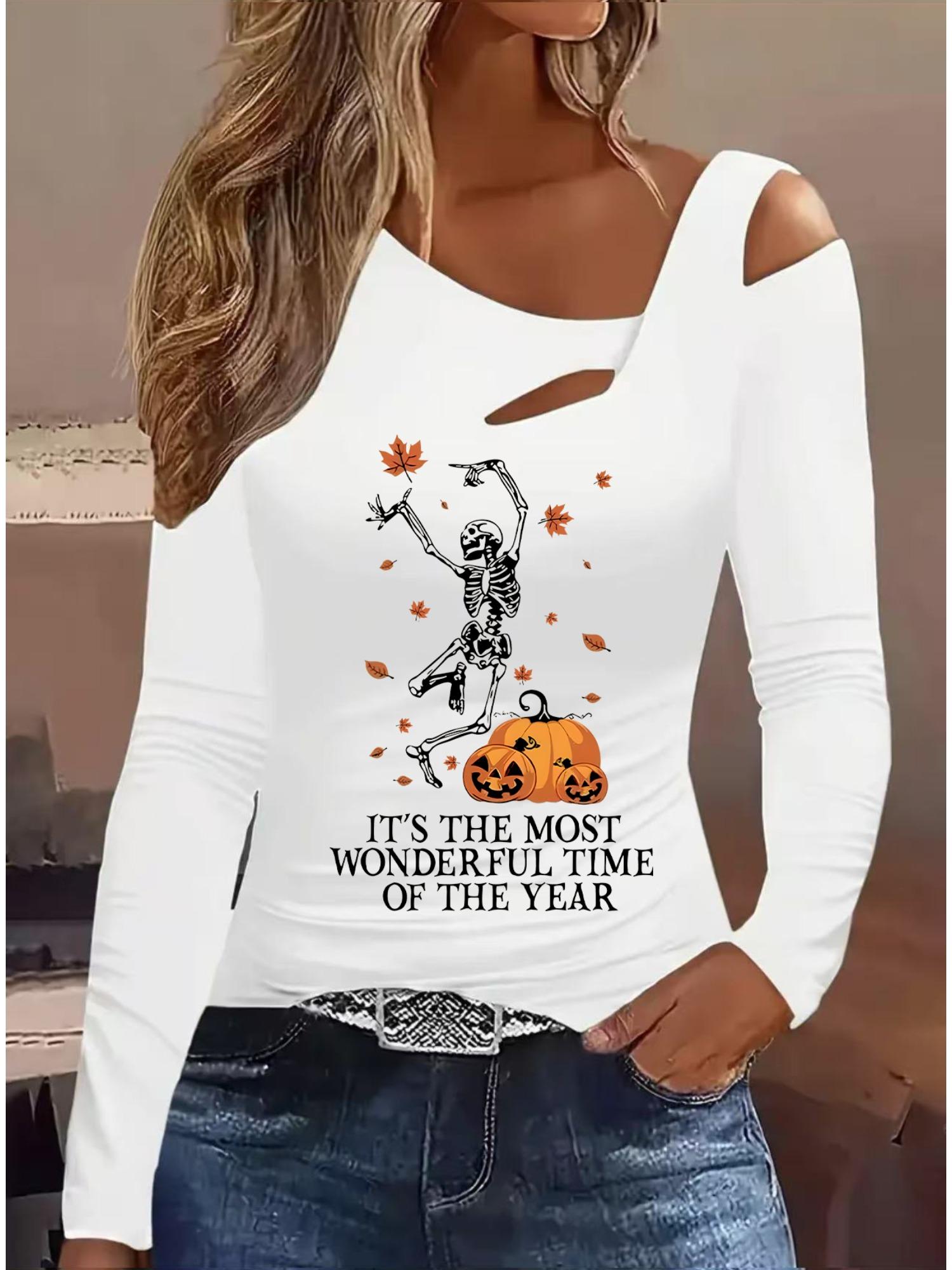 

Модные блузки с живописным принтом, футболки с длинным рукавом, повседневные топы-юбки XXL белый