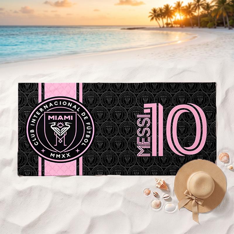 Miami Soft and comfortable beach towel perfect for vacations and poolside use an ideal gift for summer holidays