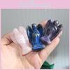 Beautiful Natural Gemstone Healing Crystal Carved Pocket Guardian Angel For Home Decor Gift
