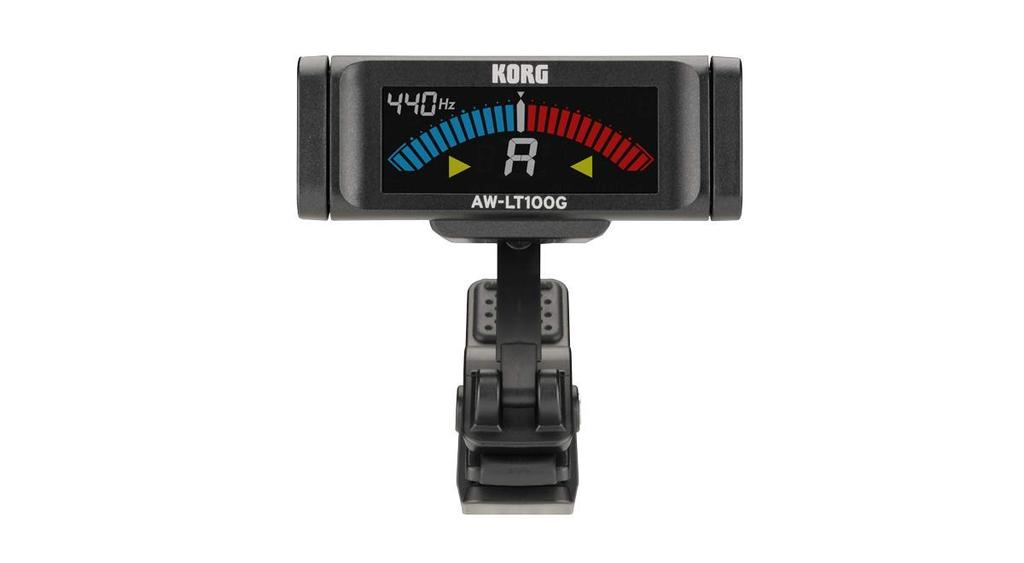 KORG AW-LT100G Clip-on Tuners for Guitar (Set of 3)