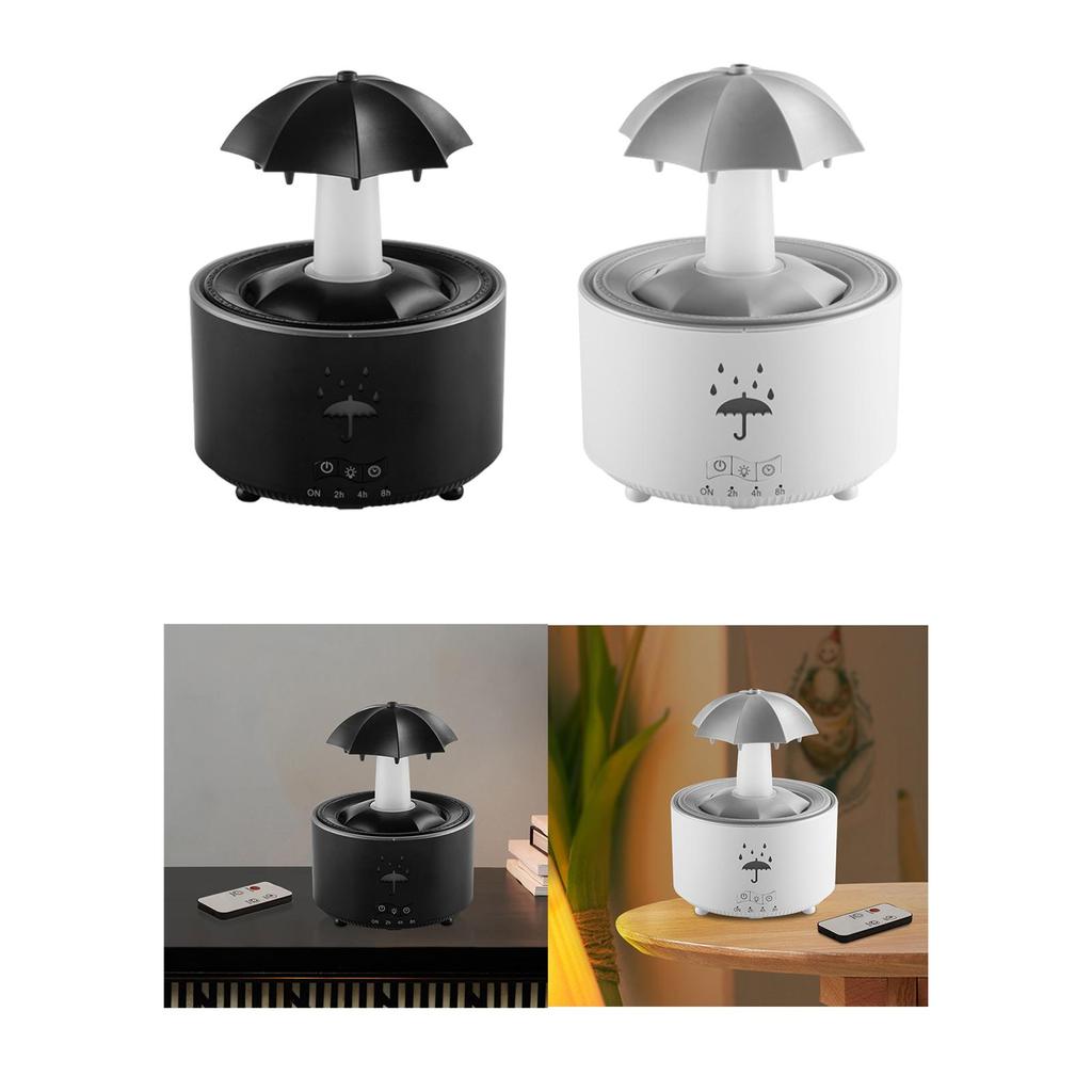 Rain Drop Air Humidifier Mist Humidifier Gift Essential Oil Diffuser LED Night Lights for Yoga Farmhouse Office SPA Housewarming