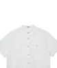Nontai Ripstop Round Pocket S/S Shirts (White)