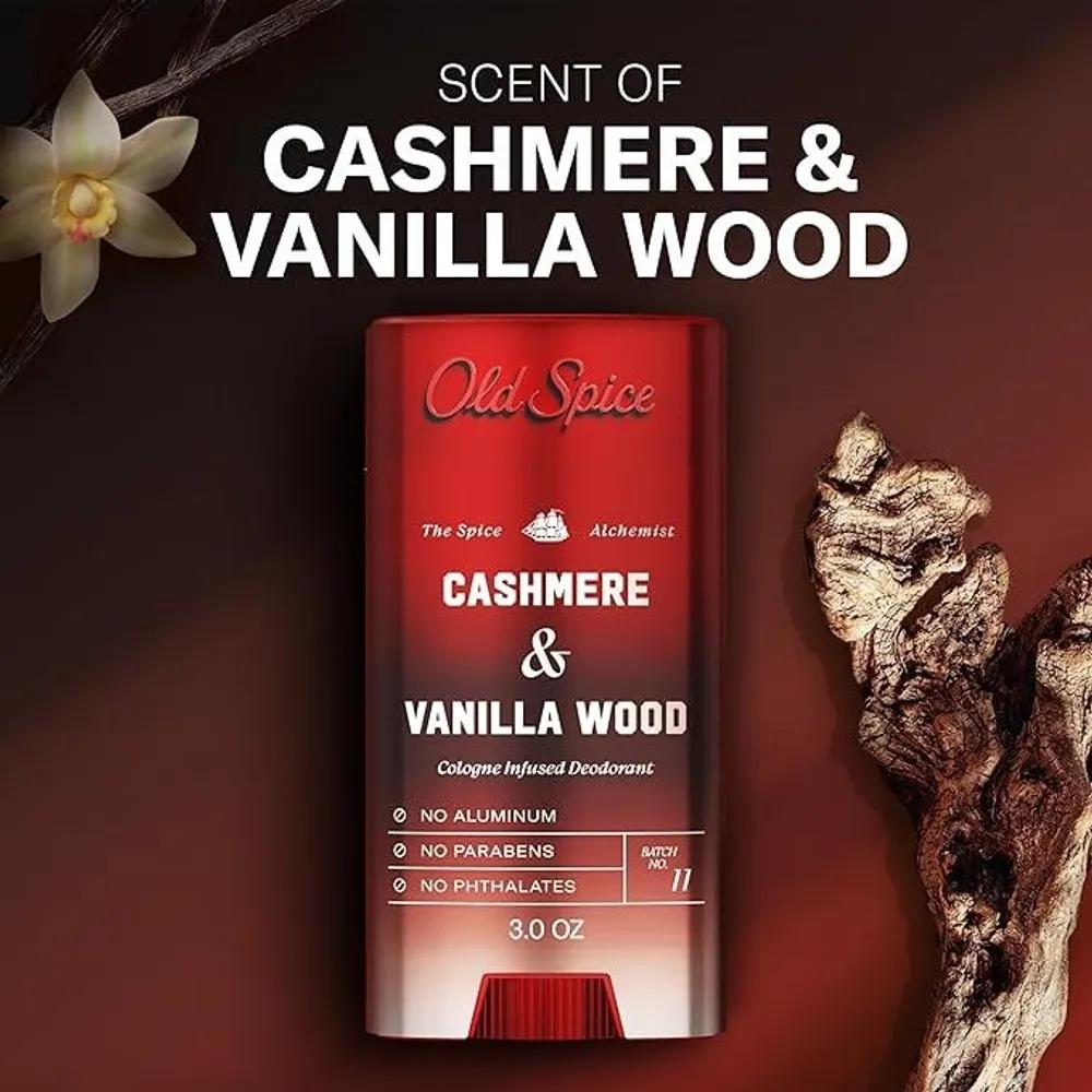 OLD SPICE Aluminum-Free Men's Deodorant Vanilla Wood 85ml