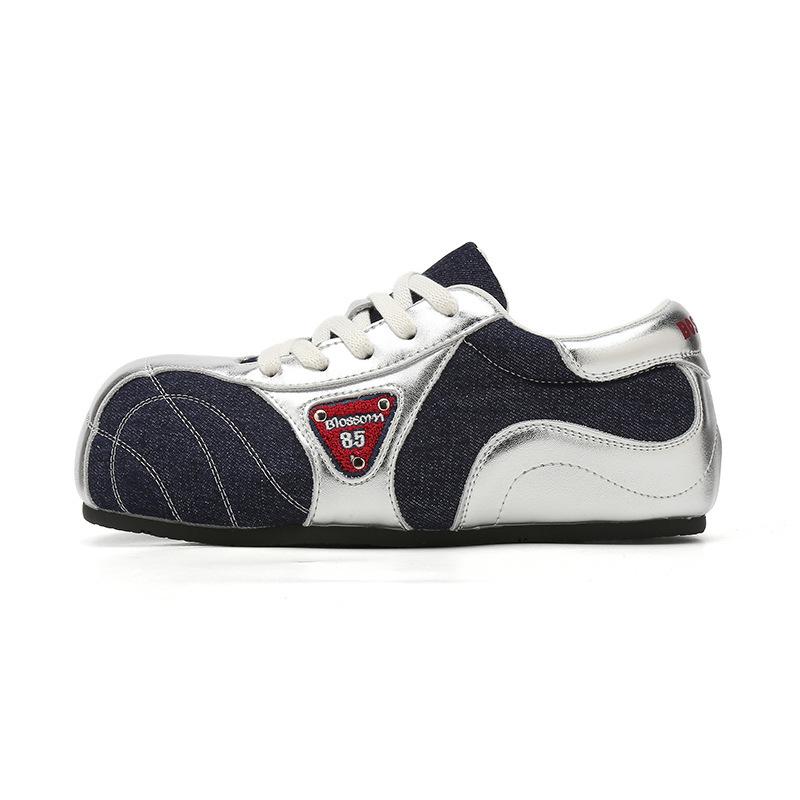 

Ugly cute big head girl autumn new flat bottom retro fashion versatile student sports and leisure shoes tide 40