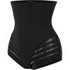 High Waist Tummy Control Panty Butt Lifter Body Shaper Waist Trainer See Through Briefs Slimming Underwear