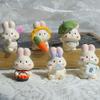 Cartoon Rabbit Chocolate Silicones Molds Cute Rabbit Fondant Decors Molds for DIY Decoration Making Soap Candle