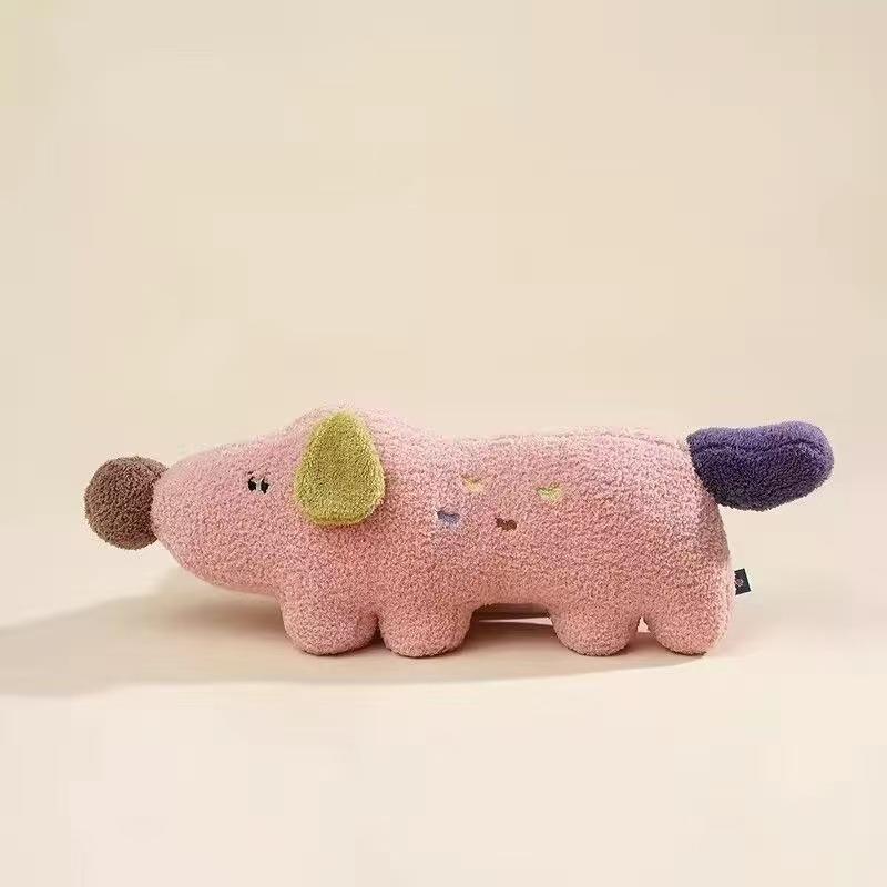 

Страшненькая миленькая кукла-собака Кока-Колы, кукла-собака-мармеладка, спящая подушка-игрушка, тряпичная кукла с ногами, плюшевая игрушка в подарок 65cm