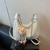 Large-capacity bag women's 2025 new summer versatile shoulder messenger bag casual niche chain dumpling bag