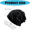 Women Fashion Skull Hat with Sun Protection and Warm Comfortable Turban Hat for Outdoor Activity and Travel Essential