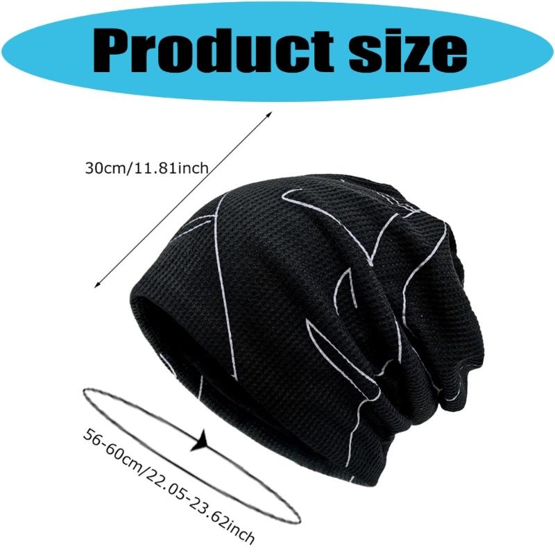 Women Fashion Skull Hat with Sun Protection and Warm Comfortable Turban Hat for Outdoor Activity and Travel Essential