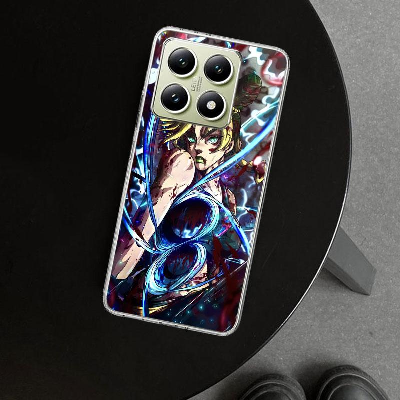 JoJo's Bizarre Adventure Jolyne Cujoh Phone Case Cover for Xiaomi Redmi Note 15 14 13 12 11 Pro Plus 14S 12S 11S 11T 11E 10S 10
