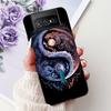 For Asus Zenfone 7 ZS670KS Case I002D Popular Flower Soft Black Silicone Phone Cover For Zenfone 7 Pro ZS671KS Funda I002DD Capa