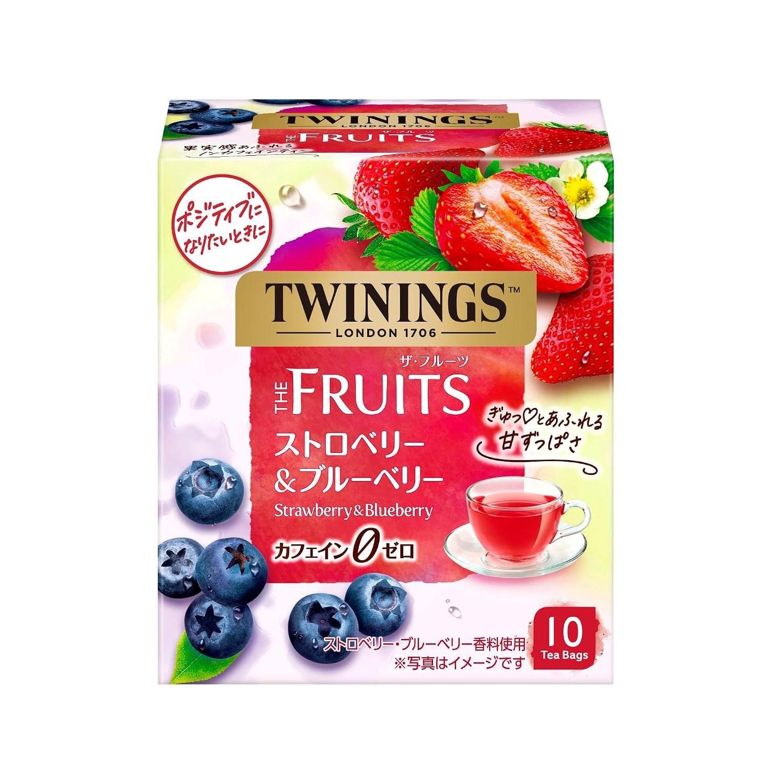 Twinings Fruits Strawberry Blueberry 10P