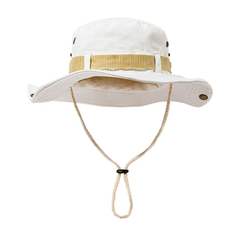 Sun Hat Wide Brimmed Lightweight Foldable For Outdoor Hiking Fishing Beach Activities