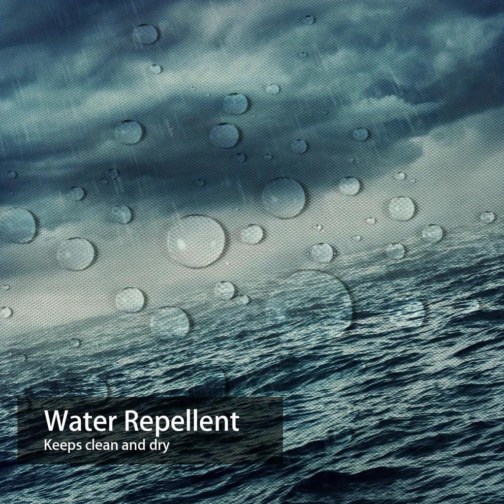 Stormy Ocean Bath Curtain - Dramatic Waves & Dark Clouds, Waterproof Home Decor Adds Intense Atmosphere To Your Bathroom