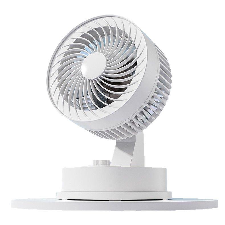 Silent Desktop Electric Fan: Compact Wind Turbine for Home & Office Air Circulation
