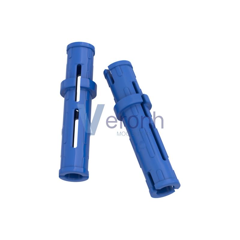 200 PCS Technical 2L 3L Pin with Friction Ridges 2780 6558 Brick Compatible All Brand High-Tech Building Block MOC Replace Parts