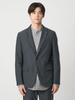 United Arrows Green Label Relaxing Pique Corduroy Narrow Jacket - Stretch - 32221000012 7950 NAVY (79) M