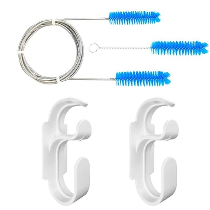 Cpap Tubing Cleaning Brush Set With Soft Hose Ties For Home Use