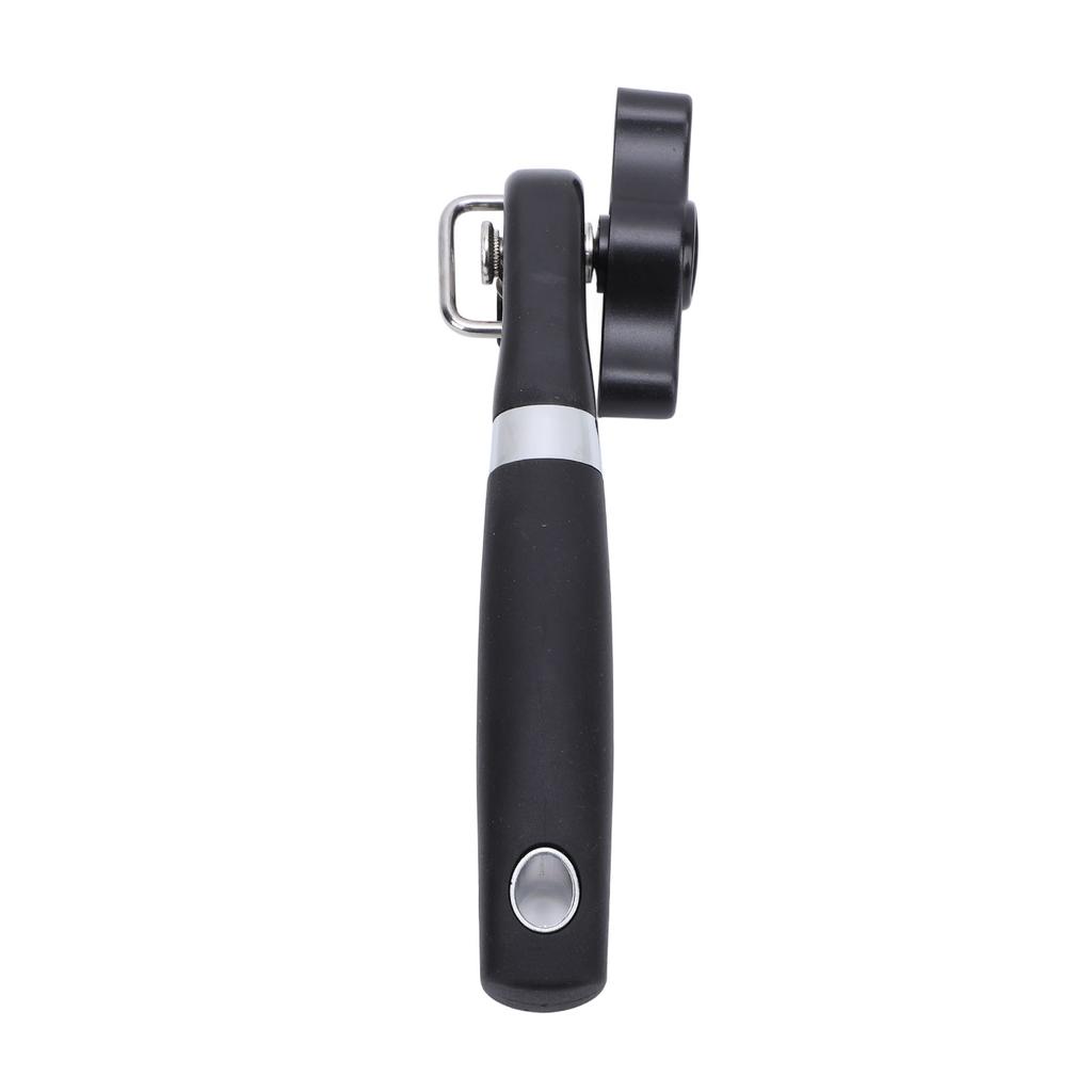 Manual Can Opener Ergonomic Non Slip Handle Slick Edges Stainless Steel Hand Held Can Opener