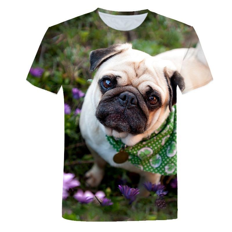 Летняя мужская футболка с милым принтом в виде мешочка 3D — фото 8