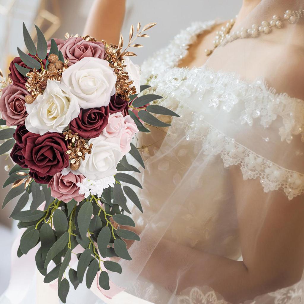 Bridal Bouquets for Weddings, Artificial Flower Arrangements Ceremony And Celebrations
