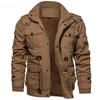 Men 'S Winter Fleece Jackets Warm Hooded Coat Thermal Thick Outerwear Men Military Jacket