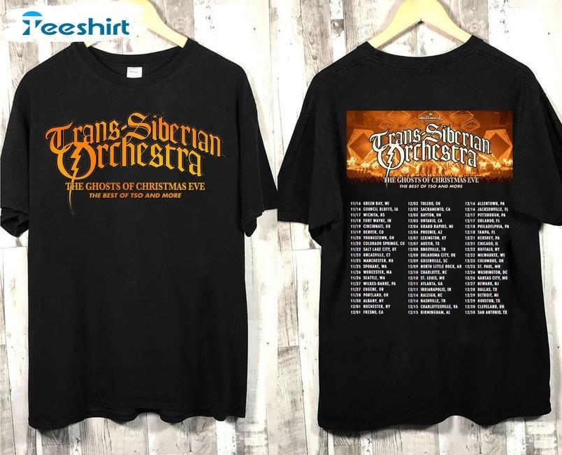 2 Sides Trans-siberian Orchestra Shirt, Christmas Shirt All size HD977 Unisex T-Shirt S
