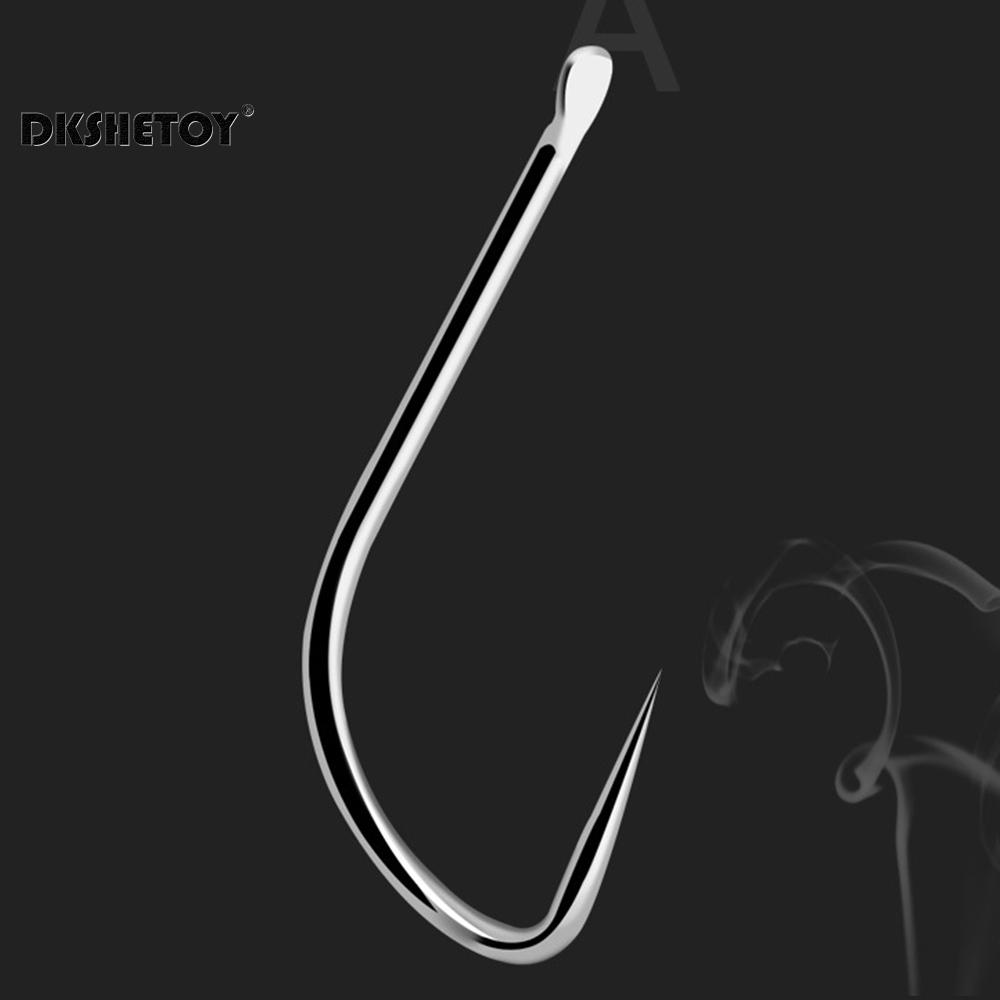 10pcs Fishing Hooks Titanium Alloy Strong Premium Bait Holder Hooks Fishing Tackle Fishing Hooks For Freshwater Seawater