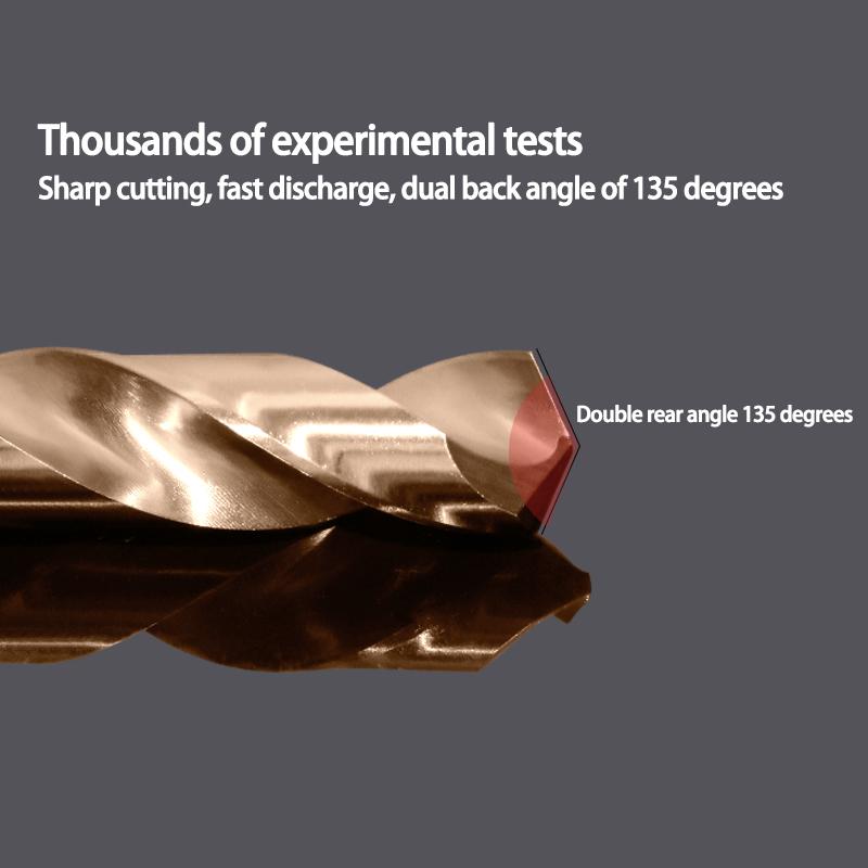 M35 Cobalt twist drill electric drill bit For iron metal stainless steel 1.0 1.2 1.8 2.5 3.1 3.4 3.9 4.7 5.6 7.4 8.1 9.5 11 12mm