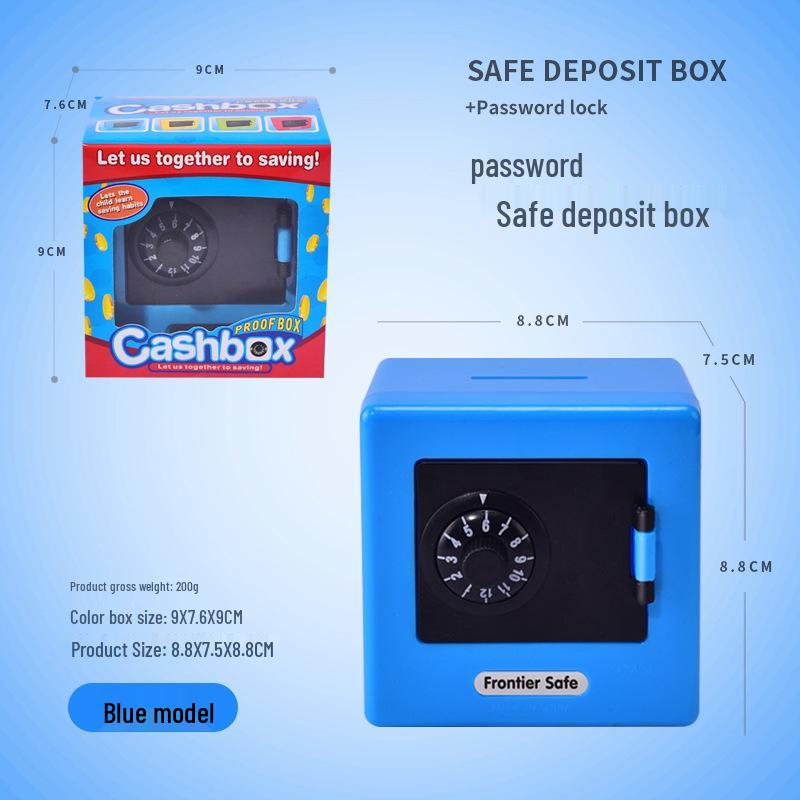 Children's Mechanical Piggy Bank Mini Safe - Money-Saving Toy Gift