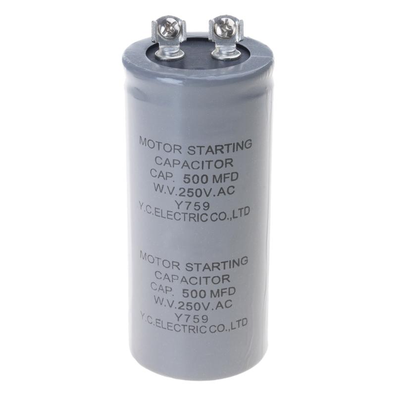 CD60 125V/250V 50UF-1200UF Motor Starting Running Capacitor Motor Start Capacitor Household Industrial Applications