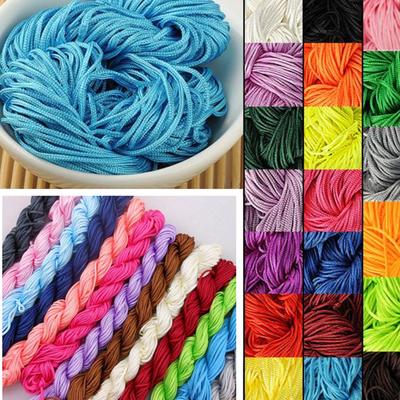 1 Roll Nylon Cord Chinese Knot Bracelet Rope Diy Handmade Jewelry Making Accessories