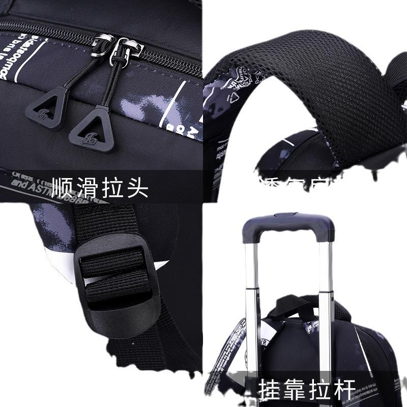 Mochila Escolar con Ruedas para Estudiantes de Primaria Mochila Escolar con Ruedas para el Campus Mochila Escolar Desmontable