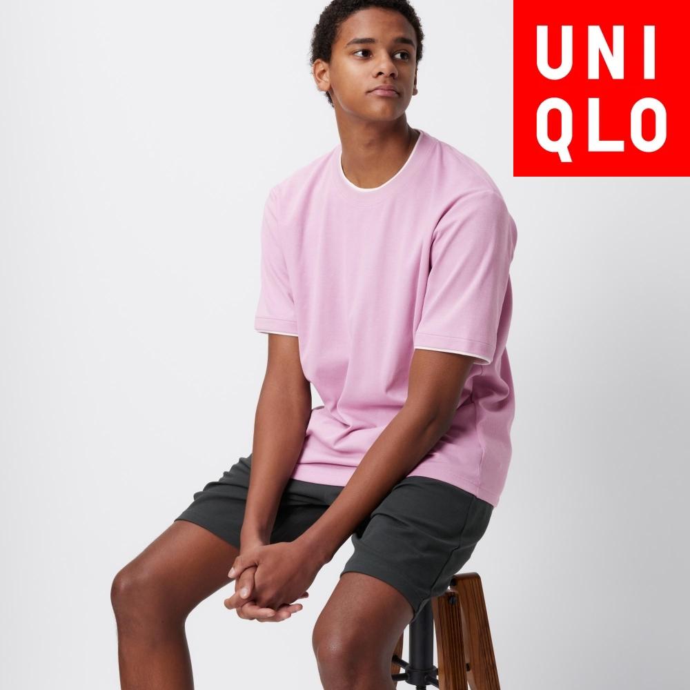 

Uniqlo Japan Air Rhythm Хлопковый сетчатый комплект с коротким рукавом