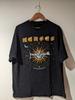 Vtg Kansas Band Albums Music Band Cotton Black T Shirt Full Size Unisex En52