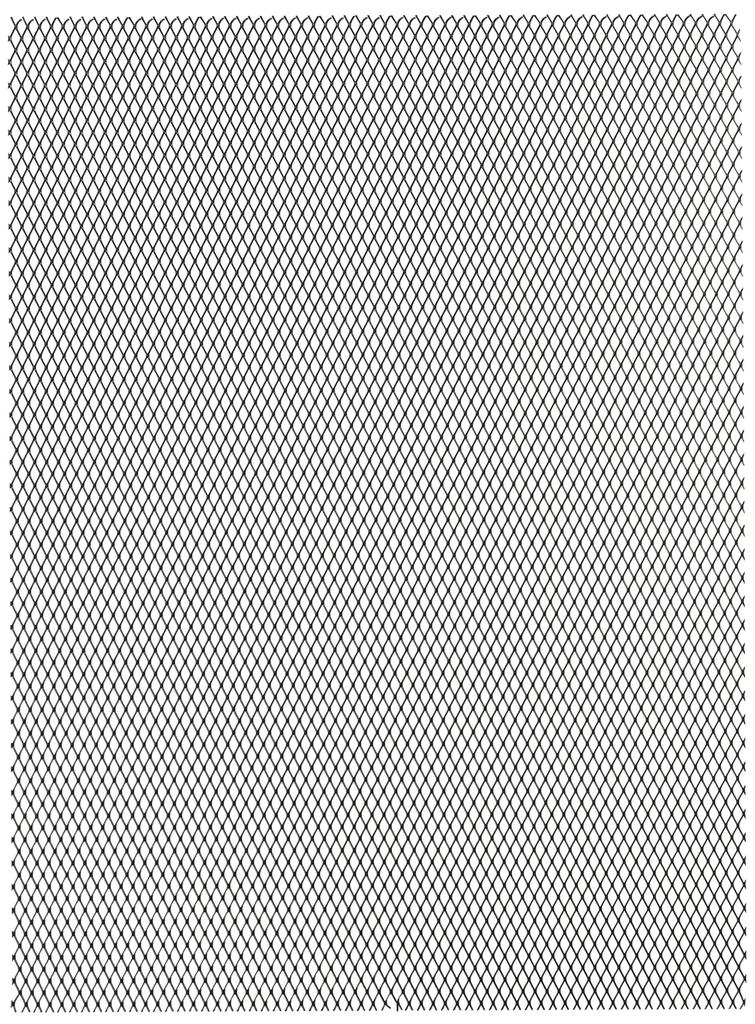 Kitaco Aluminum Mesh Sheet Black Universal (Fine) 0900-960-00250