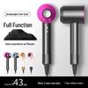 High-Power Salon Hair Dryer with Strong Wind and Negative Ion Care