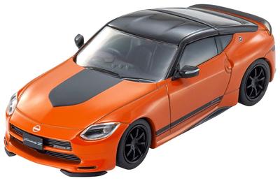 KYOSHO LIVRO DE MINI CARROS Escala Nissan Fairlady Z Laranja Personalizado Produto Acabado & Nº 15 1/64