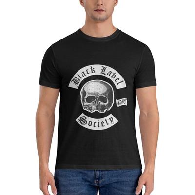 Herren T-Shirt Black Label Society T-Shirt Sommer Lässig Kurz Crew Kurzarm Oberteil
