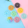1Pcs Round Pill Case Plastic 7 Days Weekly Tablet Candy Box Portable Storage Tablet Holder Travel Organizer Pill Container