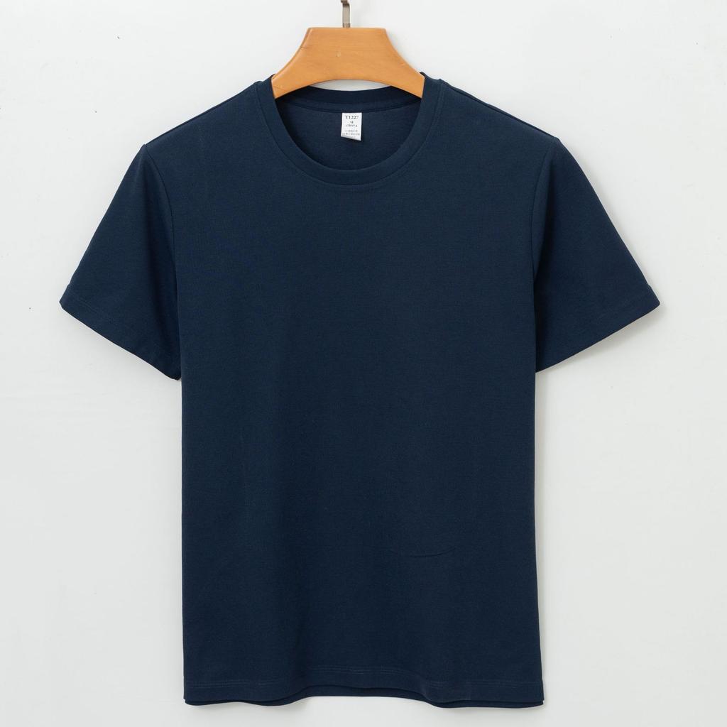 Premium Sports Short-sleeve Summer Ice Silk Quick-dry Breathable Cool Antibacterial Casual Thin T-shirt Minimalist Lightweight Breathable T-shirt