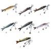 Bionic Design Handmade Fish Keychains High-precision Fish Bait Lanyard  Fishing Enthusiasts