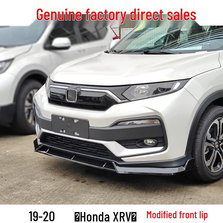 

2019 Honda XRV Передний бампер Губа Комплект обвеса с функциями защиты от столкновений Matte Black