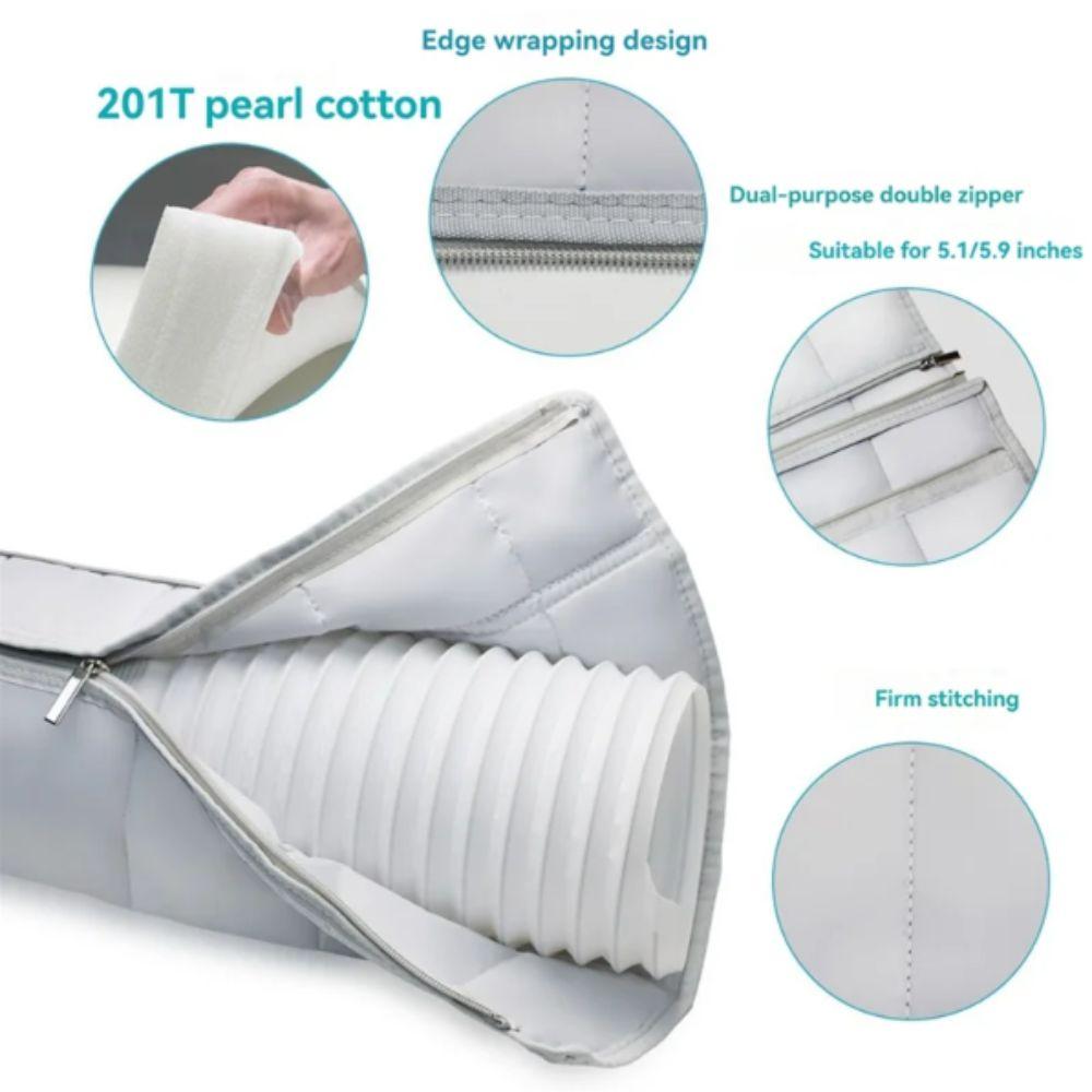 Easy Installation Design Insulated Hoses Duct Cover AC Duct Insulation Wrap Home Cooling Setup