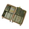 Travel Organizer Set With Waterresistant Canvas For Luggage And Home Storage